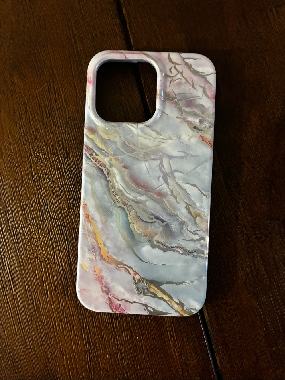 Velvet Caviar Marble-Effect Phone Case in Pink, Gold, Gray